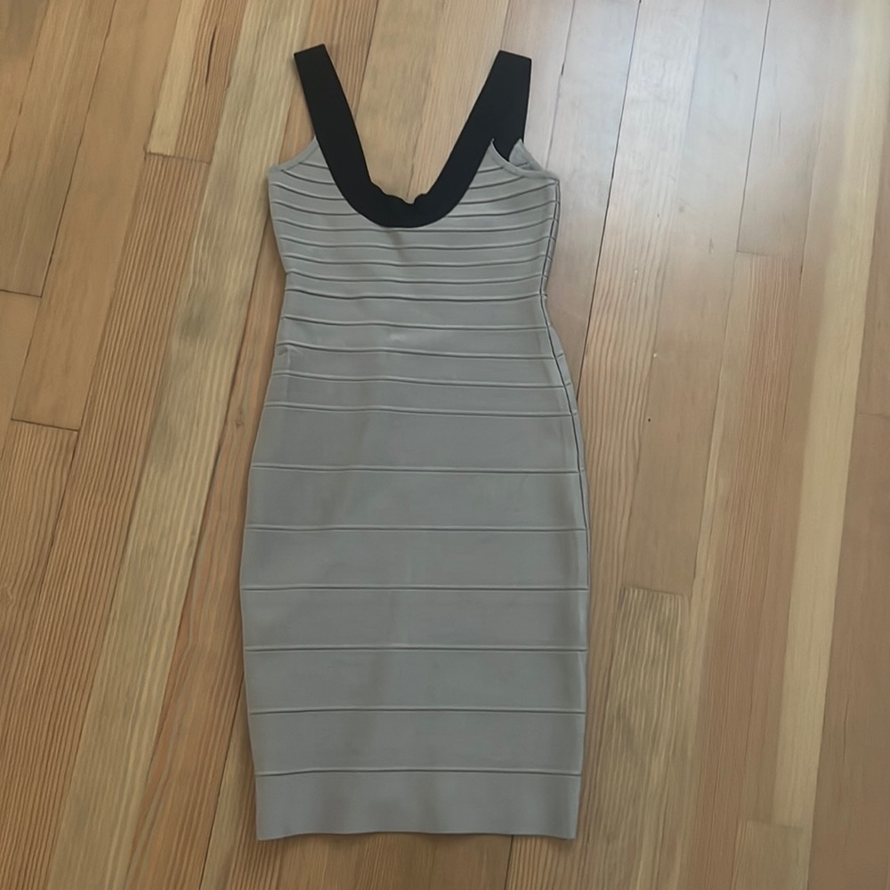 Herve lever bandage dress